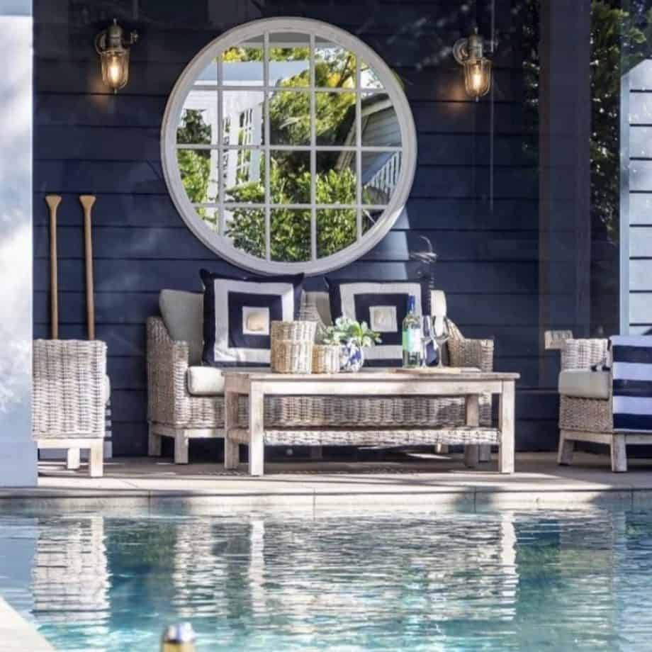 Round Cape Cod Mirror Coastal At Home