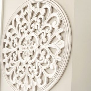 Coastal circular wall art