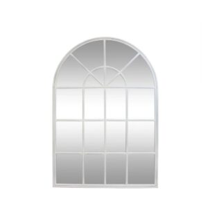 Arch cream iron mirror