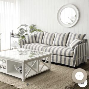 Blue sky Stripe Hamptons