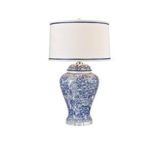 Hamptons Blue & White Lamp