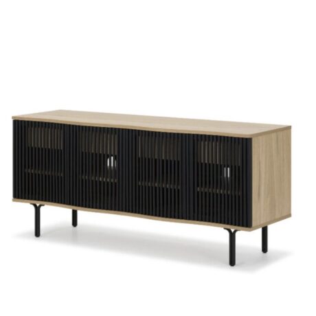Oak blk console 2